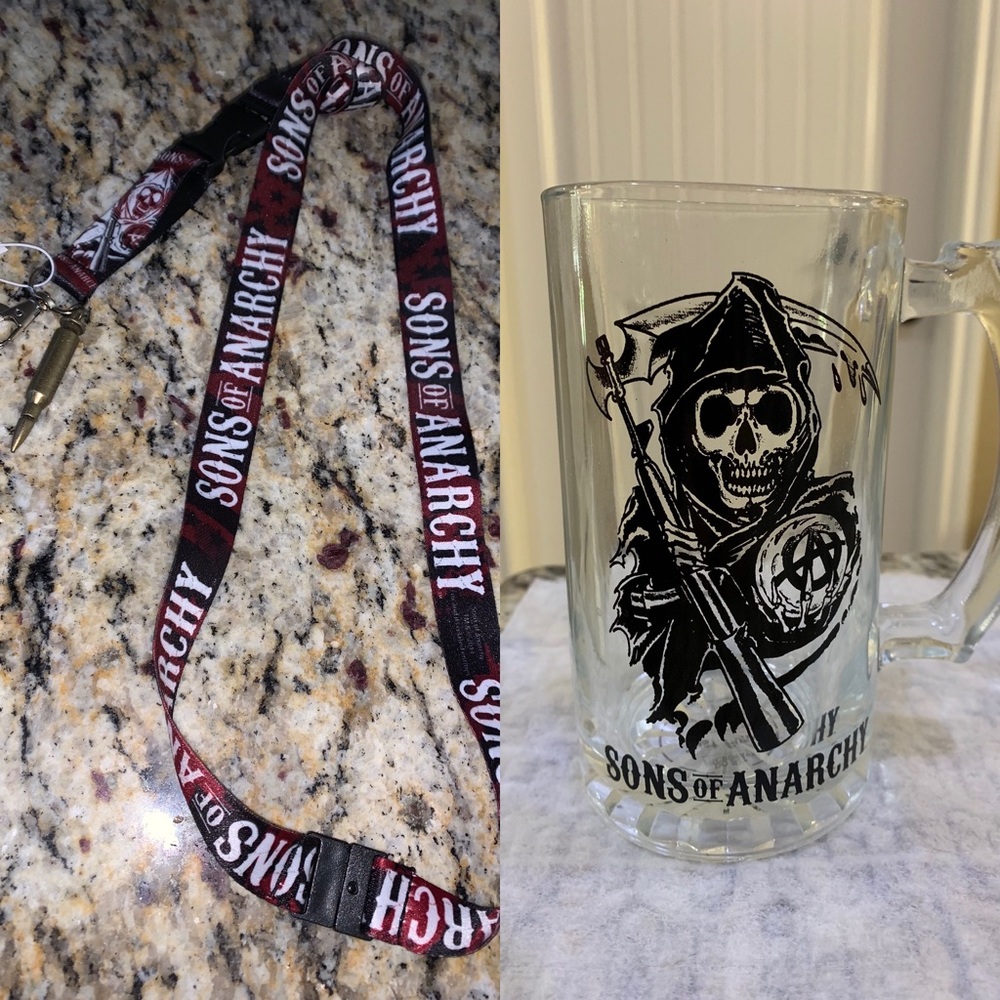 Sons of Anarchy Stein & Lanyard